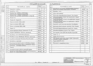 Состав фльбома. Типовой проект 901-6-51Альбом 7 Пятисекционные градирни  