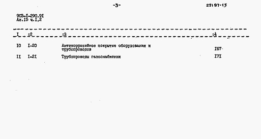 Состав фльбома. Типовой проект 903-1-290.91Альбом 15 Часть 1 Сметы локальные. Тепломеханические решения. Газоснабжение. Отопление и вентиляция     