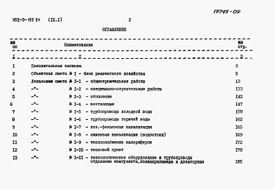 Состав фльбома. Типовой проект 901-3-195.84Альбом 9 Сметы. Часть 1. Часть 2.