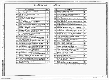 Состав фльбома. Типовой проект 901-3-252.88Альбом 2 Архитектурные решения. Конструкции железобетонные. Конструкции металлические. Организация строительства