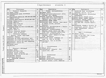 Состав фльбома. Типовой проект 901-3-252.88Альбом 3 Технология производства. Отопление и вентиляция. Силовое электрооборудование. Автоматизация. Связь и сигнализация