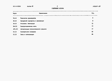 Состав фльбома. Типовой проект 901-3-197.84Альбом 7 Спецификация оборудования.  