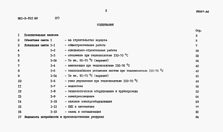 Состав фльбома. Типовой проект 901-3-242.88Альбом 5 Сметы.  