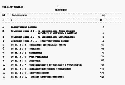 Состав фльбома. Типовой проект 901-3-224.86Альбом 8 Сметы. Часть 1 — Отстойники фильтры (из тп 901-3-222.86). Часть 2 — Микрофильтры.  