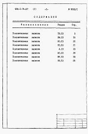 Состав фльбома. Типовой проект 904-1-74.87Альбом 1 Пояснительная записка          