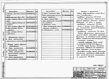 Состав фльбома. Типовой проект 904-1-74.87Альбом 4 Автоматизация и КИП          