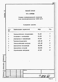 Состав фльбома. Типовой проект 901-3-214.86Альбом 6 Ведомости потребности в материалах