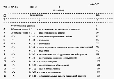 Состав фльбома. Типовой проект 901-3-204.85Альбом 8 Сметы. Часть 1 — Отделение контактных осветлителей. Часть 2 — Отделение барабанных сеток.  