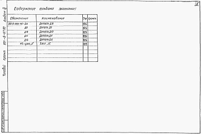 Состав фльбома. Типовой проект 901-6-67.83Альбом 6 Строительные узлы. Строительные изделия