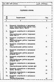 Состав фльбома. Типовой проект 186-000-377.86Альбом 3 Ведомости потребности в материалах