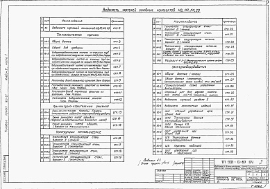 Состав фльбома. Типовой проект 901-6-60Альбом 2 Часть 1 - Двухсекционные градирни. Часть 2 - Трехсекционные градирни