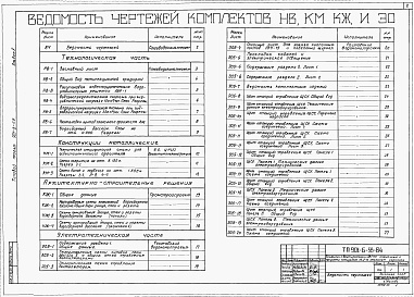 Состав фльбома. Типовой проект 901-6-58Альбом 5 Пятисекционные градирни