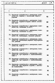 Состав фльбома. Типовой проект 113-24-71/1.2Альбом 6 Ведомости потребности в материалах