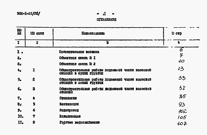 Состав фльбома. Типовой проект 902-1-22Альбом 8 Сметы (глубина заложения подводящего коллектора 4 м)