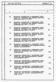 Состав фльбома. Типовой проект 114-24-45/1.2Альбом 3 Ведомости потребности в материалах