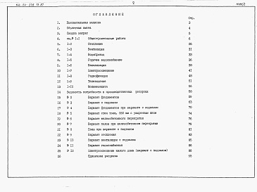 Состав фльбома. Типовой проект 144-24-278.13.87Альбом 3 Сметы