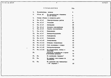 Состав фльбома. Типовой проект 163-24-148.83Альбом 4.86 Сметы