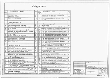 Состав фльбома. Типовой проект 409-28-55.89Альбом 1 Пояснительная записка. Технологичекие решения. Архитектурно-строительные решения     