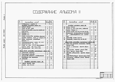 Состав фльбома. Типовой проект 902-1-76.83Альбом 2 Технологические решения. Внутренний водопровод и канализация. Отопление и вентиляция (из ТП 902-1-70.83)   