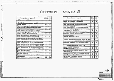 Состав фльбома. Типовой проект 902-1-101.85Альбом 7 Силовое электрооборудование. Технологический контроль. (из типового проекта 902-1-99.85)          