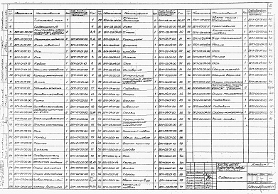 Состав фльбома. Типовой проект 820-60Альбом 2 Металлические конструкции и оборудование (общие для проектов 820-59 и 820-60)