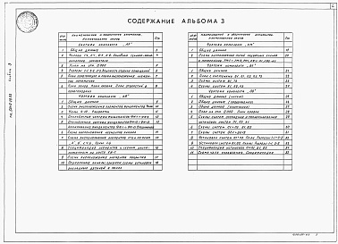 Состав фльбома. Типовой проект 501-6-29.93Альбом 3 Архитектурно-строительные решения. Конструкции железобетонные. Конструкции металлические. Внутренний водопровод и канализация. Отопление и вентиляция