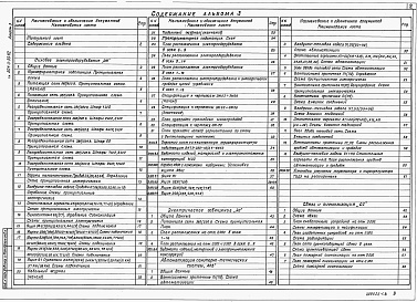 Состав фльбома. Типовой проект 501-3-55.92Альбом 3 Силовое электрооборудование. Электрическое освещение. Автоматизация санитарно-технических систем. Связь и сигнализация    