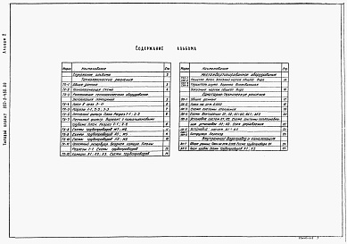 Состав фльбома. Типовой проект 902-2-468.89Альбом 2 Технология производства. Отопление и вентиляция. Внутренний водопровод и канализация