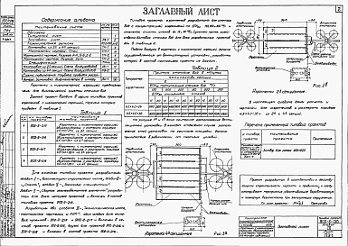 Состав фльбома. Типовой проект 902-2-216Альбом 3 Технологическая часть, монтажные чертежи и КИП