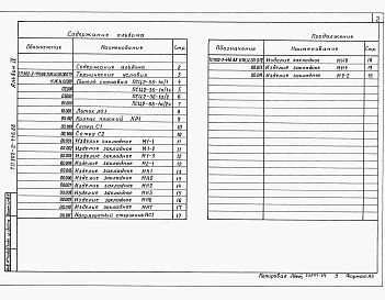 Состав фльбома. Типовой проект 902-2-446.88Альбом 4 Строительные изделия.     