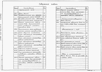 Состав фльбома. Типовой проект 902-2-444.87Альбом 4 Электротехническая часть. Автоматизация. Связь и сигнализация