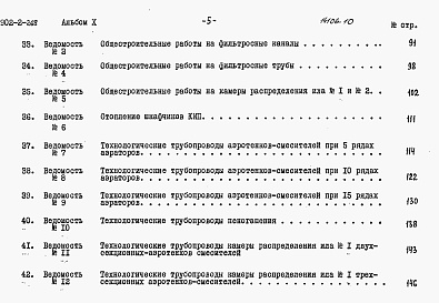 Состав фльбома. Типовой проект 902-2-268Альбом 10 Сметы   