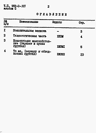 Состав фльбома. Типовой проект 902-2-355Альбом 5 Ведомости потребности в материалах     