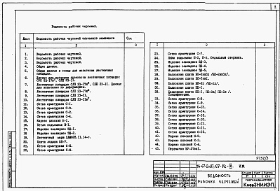 Состав фльбома. Типовой проект 67-047с.13.87Альбом 3 Примененный из ТП 114-67-2с.87 Изделия железобетонные. Изделия металлические. Изделия деревянные 