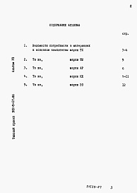 Состав фльбома. Типовой проект 902-5-17.86Альбом 7 Ведомости потребности в материалах    