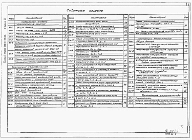 Состав фльбома. Типовой проект 902-5-48.88Альбом 3 Архитектурные решения. Конструкции железобетонные и металлические    