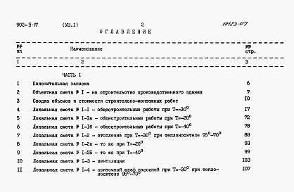 Состав фльбома. Типовой проект 902-9-17Альбом 8 Сметы. Часть 1, часть 2