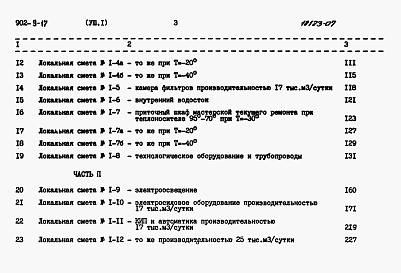 Состав фльбома. Типовой проект 902-9-17Альбом 8 Сметы. Часть 1, часть 2