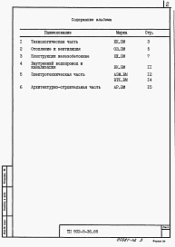 Состав фльбома. Типовой проект 902-9-36.85Альбом 12 Ведомости потребности в материалах