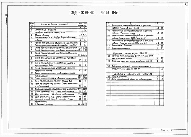 Состав фльбома. Типовой проект 902-9-38.85Альбом 7 Электрооборудование и автоматизация