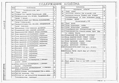 Состав фльбома. Типовой проект 902-9-43.87Альбом 4 Электротехническая часть. Автоматизация и КИП. Связь и сигнализация    