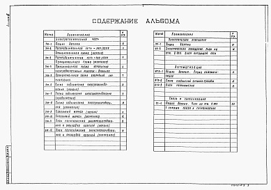 Состав фльбома. Типовой проект 902-9-45.88Альбом 3 Электротехническая часть. Автоматизация. Связь и сигнализация     
