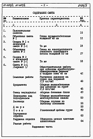 Состав фльбома. Типовой проект 87-082/2Альбом 4 Часть 8.87 раздел 8-1.87 Смета на блок-секцию книги 1, 2