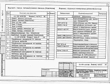 Состав фльбома. Типовой проект 111-135-61.01.86Альбом 1 Часть 1 Архитектурно-строительные чертежи. Конструктивный вариант с трехслойными стеновыми панелями с соединительными ребрами.Часть 2 Санитарно-технические чертежи. Конструктивный вариант с трехслойными стеновыми панелями с соединительными ребрам