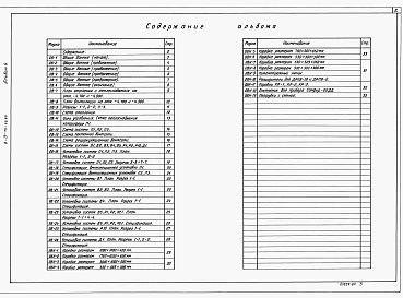 Состав фльбома. Типовой проект В-IV-75-49.89Альбом 6 Отопление и вентиляция. Эскизные чертежи общих видов нетиповых конструкций.    