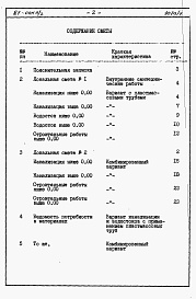 Состав фльбома. Типовой проект 87-0101п/2Альбом 5 Часть 8-1 раздел 8.11-1 Сметы и ведомости потребности в материалах для варианта внутренней канализации и водостоков с применением пластмассовых труб