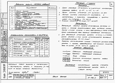 Состав фльбома. Типовой проект 87-0108/2Альбом 2 Часть 1.86, 2,3,4,5,6 Архитектурно-строительные чертежи, отопление и вентиляция, водоснабжение и канализация, газоснабжение, электрооборудование, связь и сигнализация выше отм.0.000