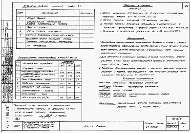 Состав фльбома. Типовой проект 87-0109/2Альбом 2 Часть 1.86, 2,3,4,5,6 Архитектурно-строительные чертежи, отопление и вентиляция, водоснабжение и канализация, газоснабжение, электрооборудование, связь и сигнализация выше отм.0.000