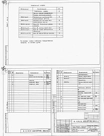 Состав фльбома. Типовой проект А-II,III,IV-600-277.90Альбом 7 Часть 1.Силовое электрооборудование. Автоматизация водопровода и канализации. Автоматизация отопления и вентиляции. Электроосвещение. Связь и сигнализация.   Часть 2. Задания заводам-изготовителям