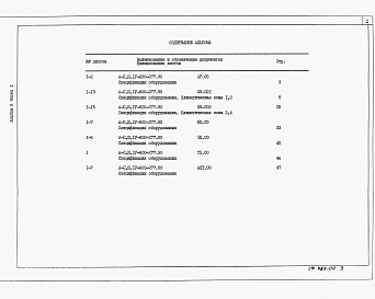 Состав фльбома. Типовой проект А-II,III,IV-600-277.90Альбом 8 Часть 1. Спецификации оборудования АР, ОВ, ВК, ЭД, ТХ, АПТ. Часть 2. Спецификации оборудования ЭО, ЭМ, СС, СС1, СС2, АОВ, АВК